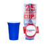 American Cups Blue Cups - Blauw - 473ml (25st)