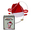 Out of the Blue Kerstmuts met drankhouder - Santa Claus Drinking Hat