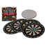Out of the Blue Glazen Onderzetters - Dart Board (4st)
